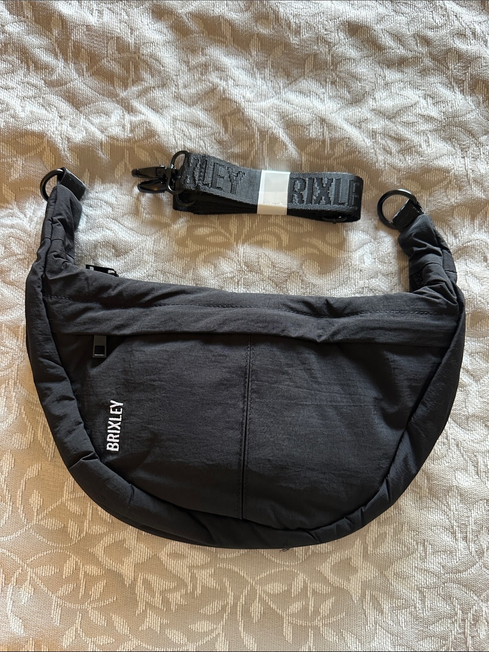 BRIXLEY Crescent Crossbody Bag with Removable Strap